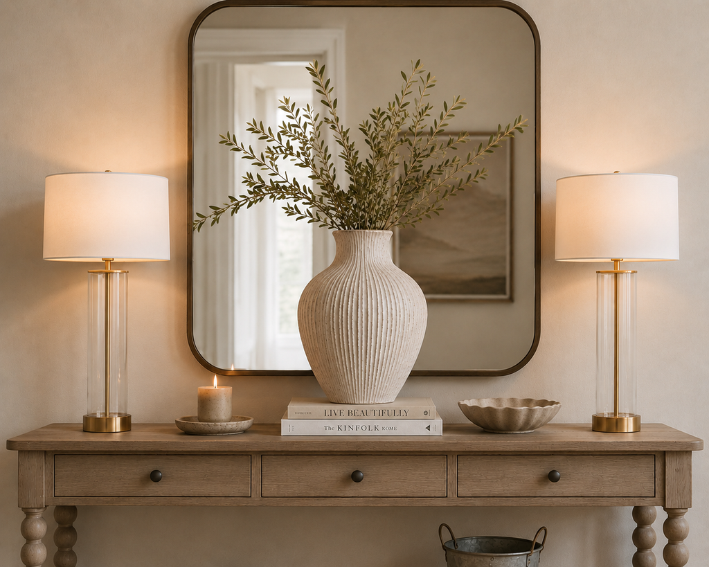 Styling a Console Table: Simple Ways to Add Warmth and Character