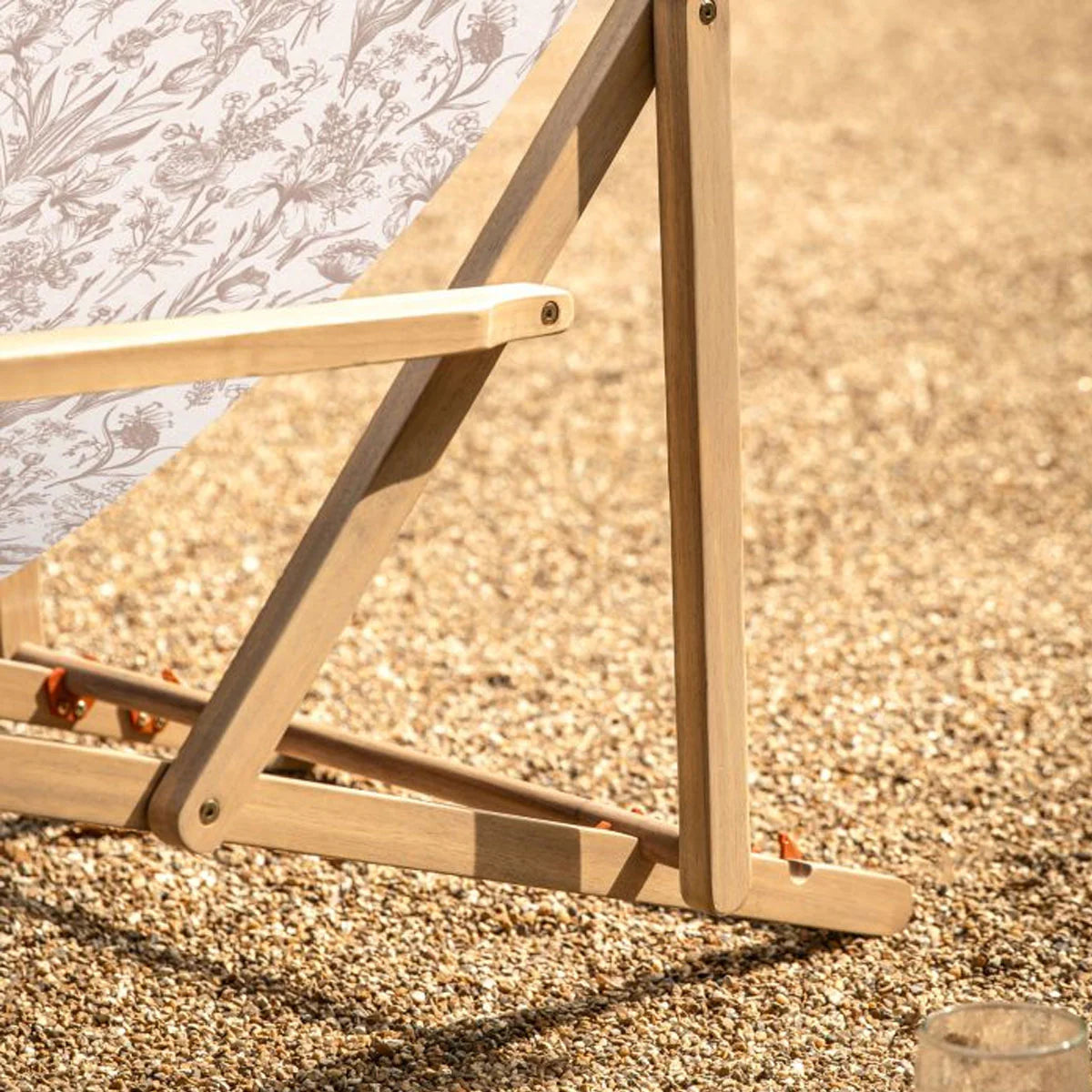 Creta Deck Chair Clay Flora